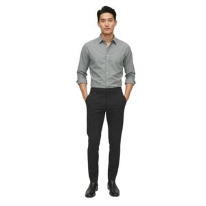 Kit and Ace En Route Slim Pants in Dark Gray Size 32